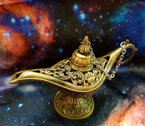 Jeweled magic genie lamp